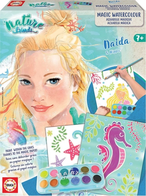 Educa Nature Friends pintura mágica con agua – set creativo