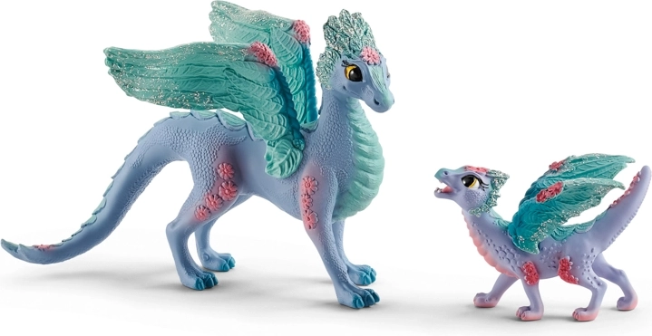 Dragón floral con cría Schleich Bayala