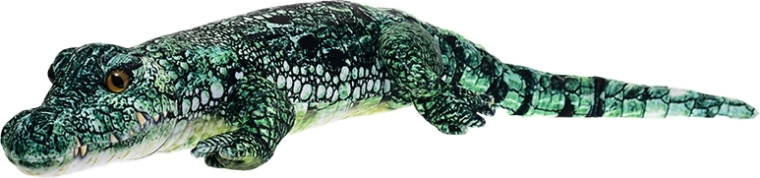 Peluche de aligátor 95 cm
