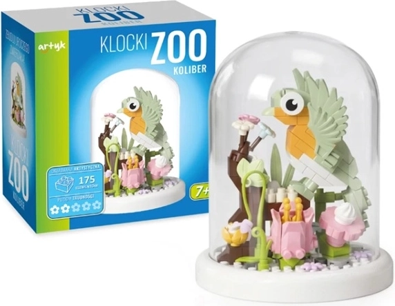 Kit de construcción ZOO colibrí bajo una cúpula