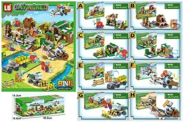 Juego de construcción de bloques