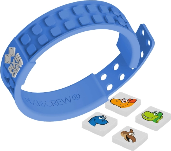 Pulsera creativa Dino Pixie Crew azul