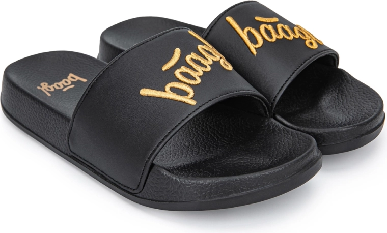 Baagl pantuflas Logo Gold, talla 34