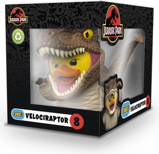 Patito coleccionable TUBBZ Jurassic Park – Velociraptor