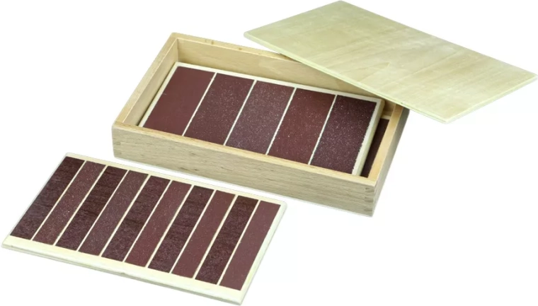 Tablillas táctiles Montessori