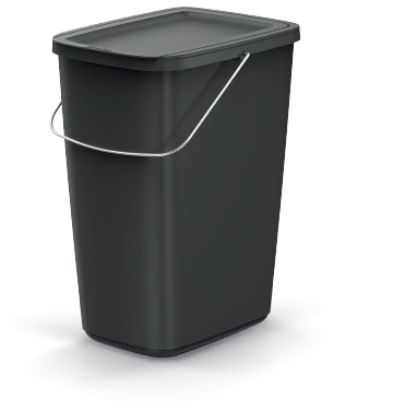 Papelera Compacta Q Flap Basic 12 l