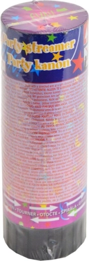 Confeti mini lanzable 4 × 4 × 11 cm