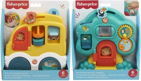 Fisher-Price Descubrimos los animalitos – juguete interactivo para bebés