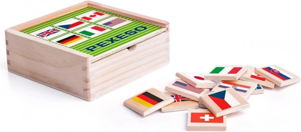 Juego de memoria – banderas del mundo