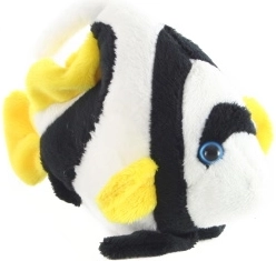 Pez de peluche con clip 18 cm