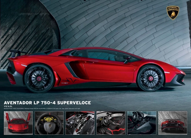 Puzzle Lamborghini Aventador LP 750-4 1000 piezas