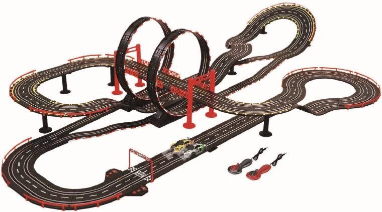 Autopista Mega Loop con coches AUDI