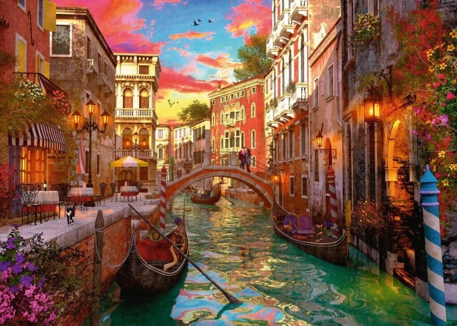 Puzzle Ravensburger Venecia romántica 1000 piezas