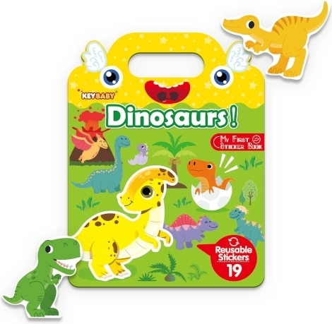 Pegatinas de goma Dinosaurios