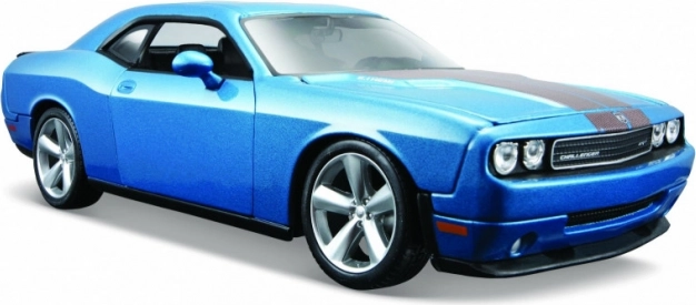 Maisto Dodge Challenger SRT8 2008 modelo metálico 1:24 azul metálico