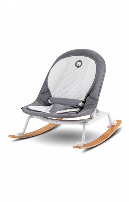 Hamaca infantil Rosa gris y blanca