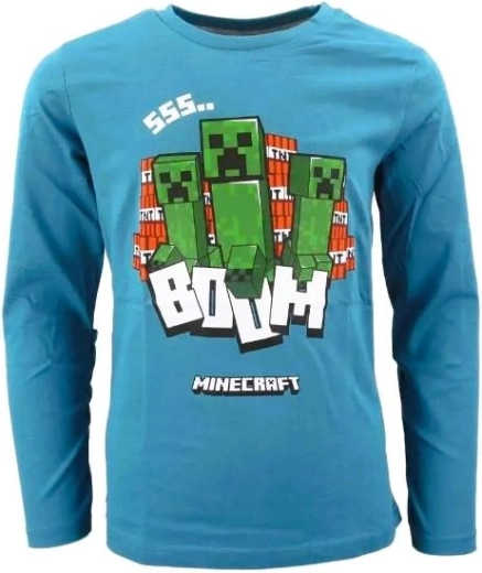 Camiseta infantil Minecraft