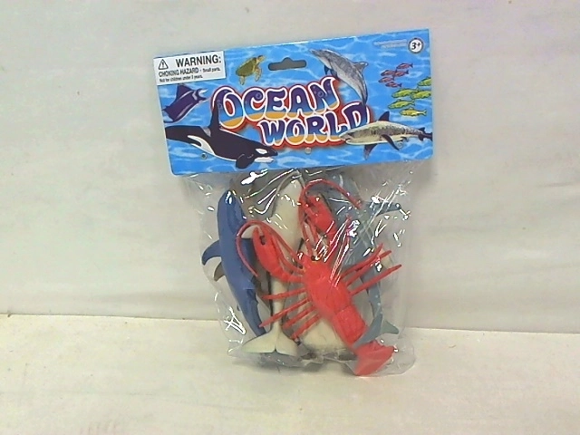 Figuras de animales marinos - 6 unidades