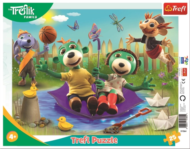 Puzzle Treflíci de 25 piezas
