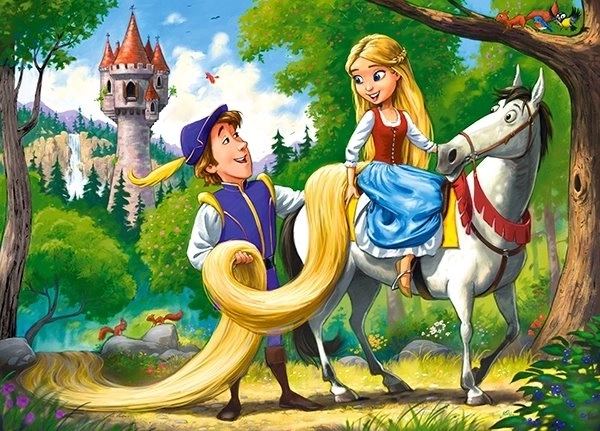 Puzle de 60 piezas Rapunzel