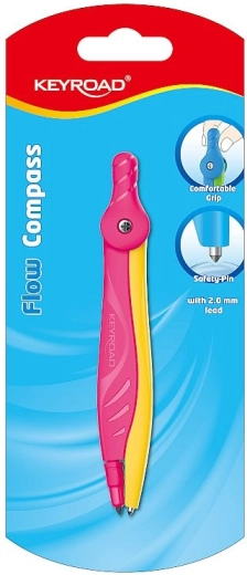 Compás Keyroad Flow con punta de seguridad