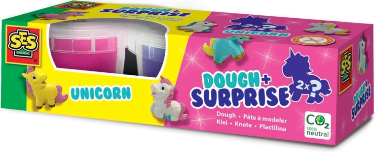 Plastilina SES con sorpresa de unicornios