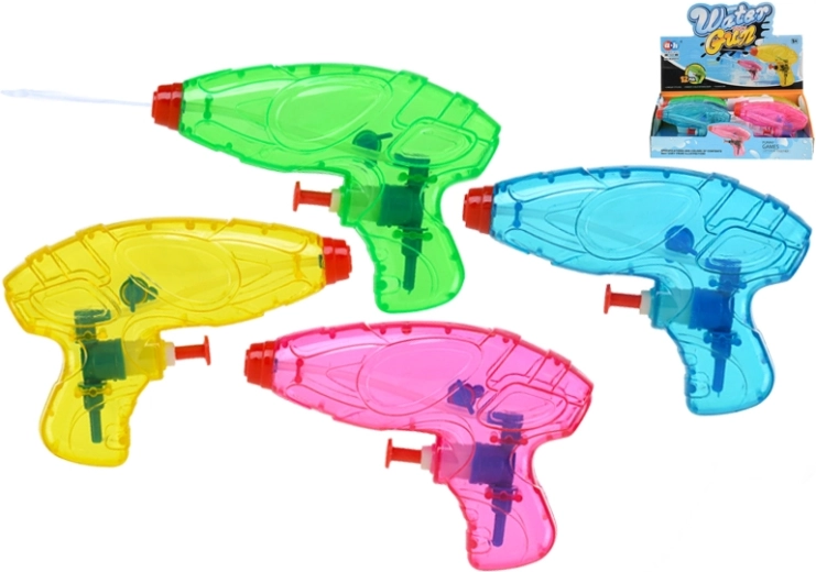 Pistola de agua 12 cm – set de 12 uds, 4 colores