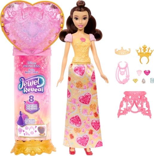 Princesa Disney Jewel Reveal Bella con accesorios