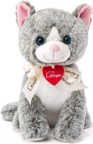 Woodyland Lumpin gato de peluche Madeleine 25 cm gris oscuro