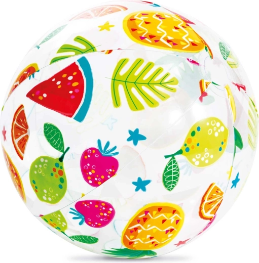 Pelota de playa inflable con motivo de frutas 51 cm Intex