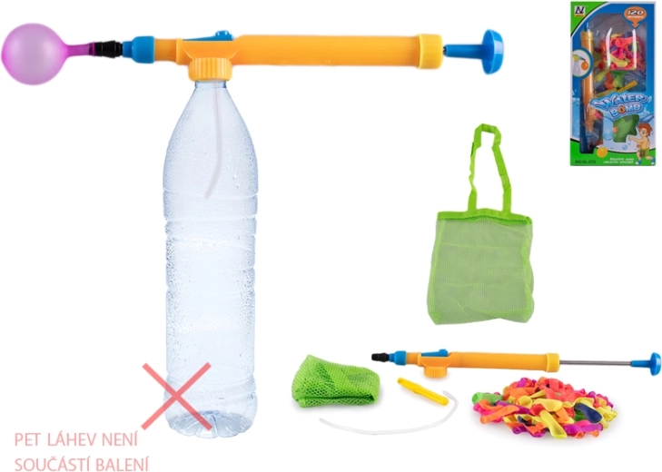 Bombas de agua con bomba para botella, set de 120 uds.