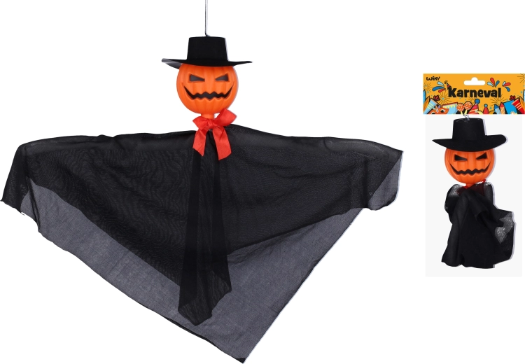 Decoración de Halloween espantapájaros para colgar 40 × 35 cm
