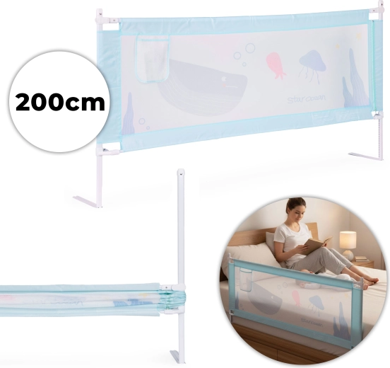 Barrera para cama infantil 200 cm ECOTOYS