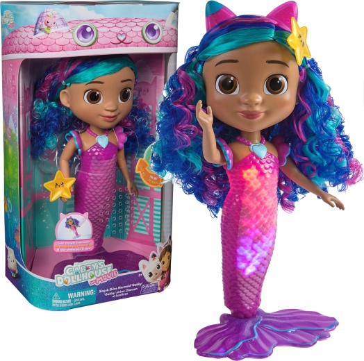 Sirena Gabi – muñeca luminosa con sonidos de La casa mágica de Gabi