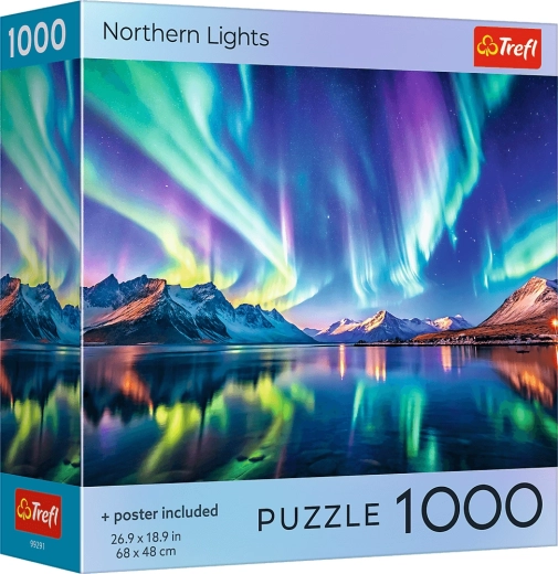 Puzzle aurora boreal 1000 piezas TREFL