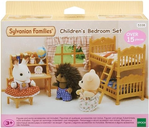 Sylvanian Families habitación infantil con literas