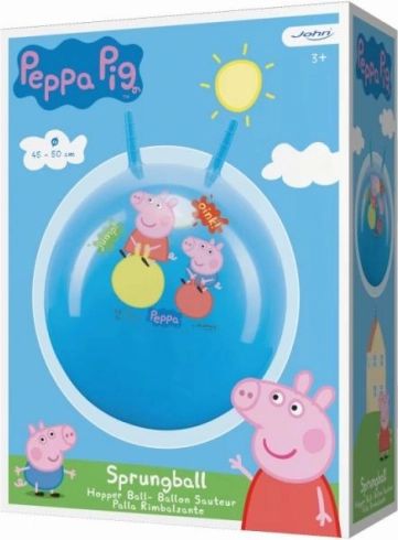 Pelota saltarina con motivo de Peppa Pig