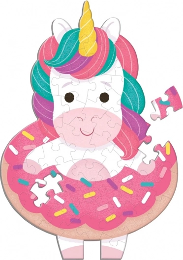 Puzzle Unicornio Colorido con Aroma 48 piezas