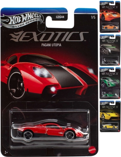 Hot Wheels Silver Series Exotics modelo metálico de coche - 1 unidad