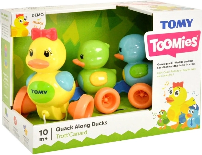 Tomy Toomies patitos alegres que caminan