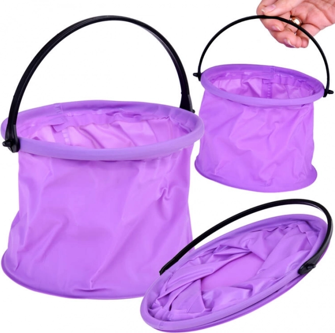 Cubo plegable para pequeños exploradores