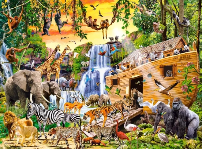 Puzzle de 3000 piezas – Animales del Arca de Noé