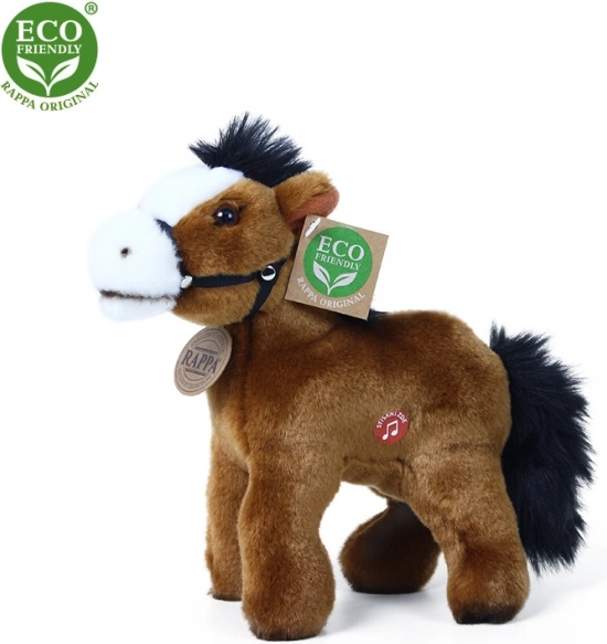 Caballo de peluche Rappa 20 cm eco-friendly