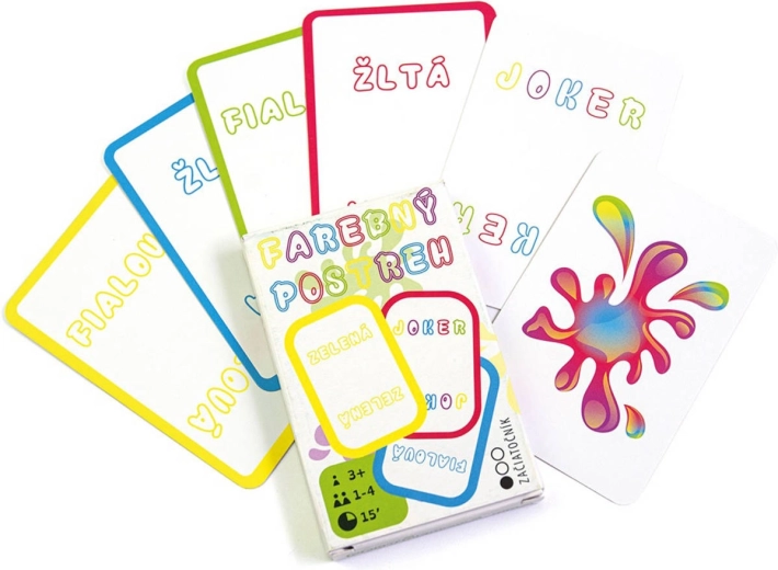 Juego de cartas educativo Argus Reflejos de colores