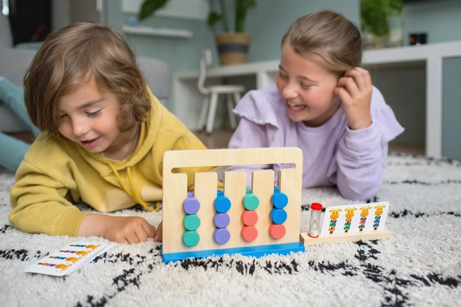 Desafío de jirafa - Juego lógico para niños