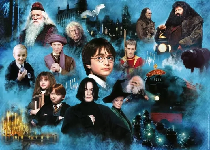 Puzzle Ravensburger Harry Potter: mundo mágico 1000 piezas