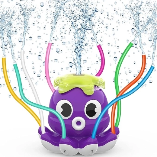 Pulpo divertido – aspersor de agua para el jardín