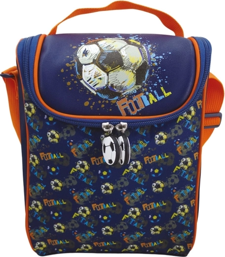 Bolso bandolera infantil con motivo de fútbol 25,5 cm