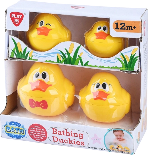 Playgo patitos para la bañera