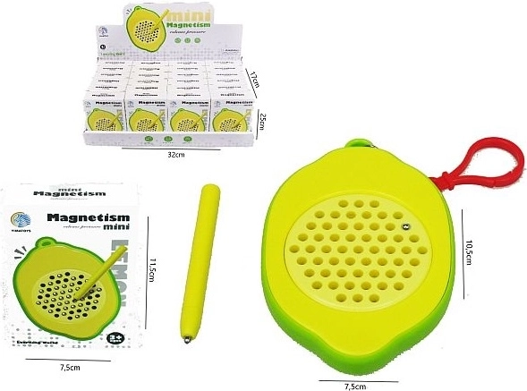 Pizarra magnética de dibujo con forma de limón - 1 unidad